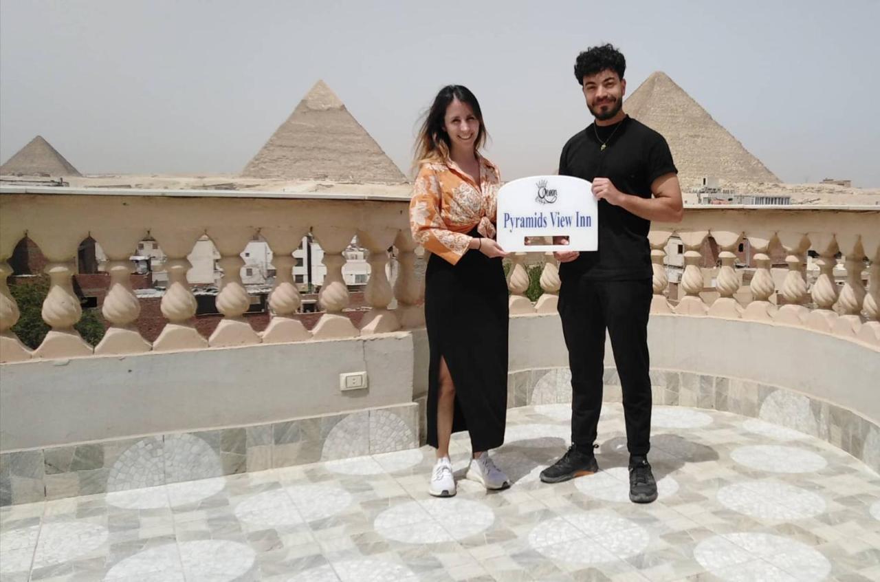 Queen Pyramids View Inn Kafrat al Jabal ภายนอก รูปภาพ