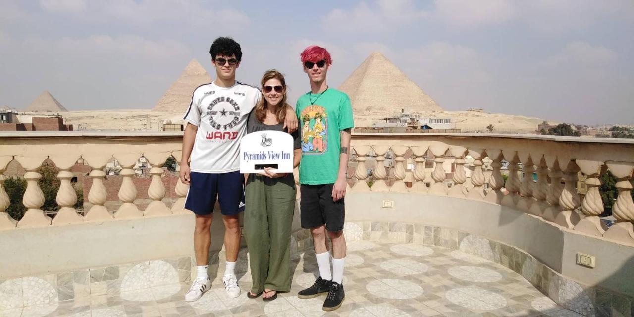 Queen Pyramids View Inn Kafrat al Jabal ภายนอก รูปภาพ
