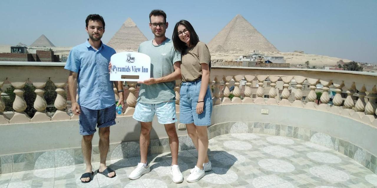 Queen Pyramids View Inn Kafrat al Jabal ภายนอก รูปภาพ