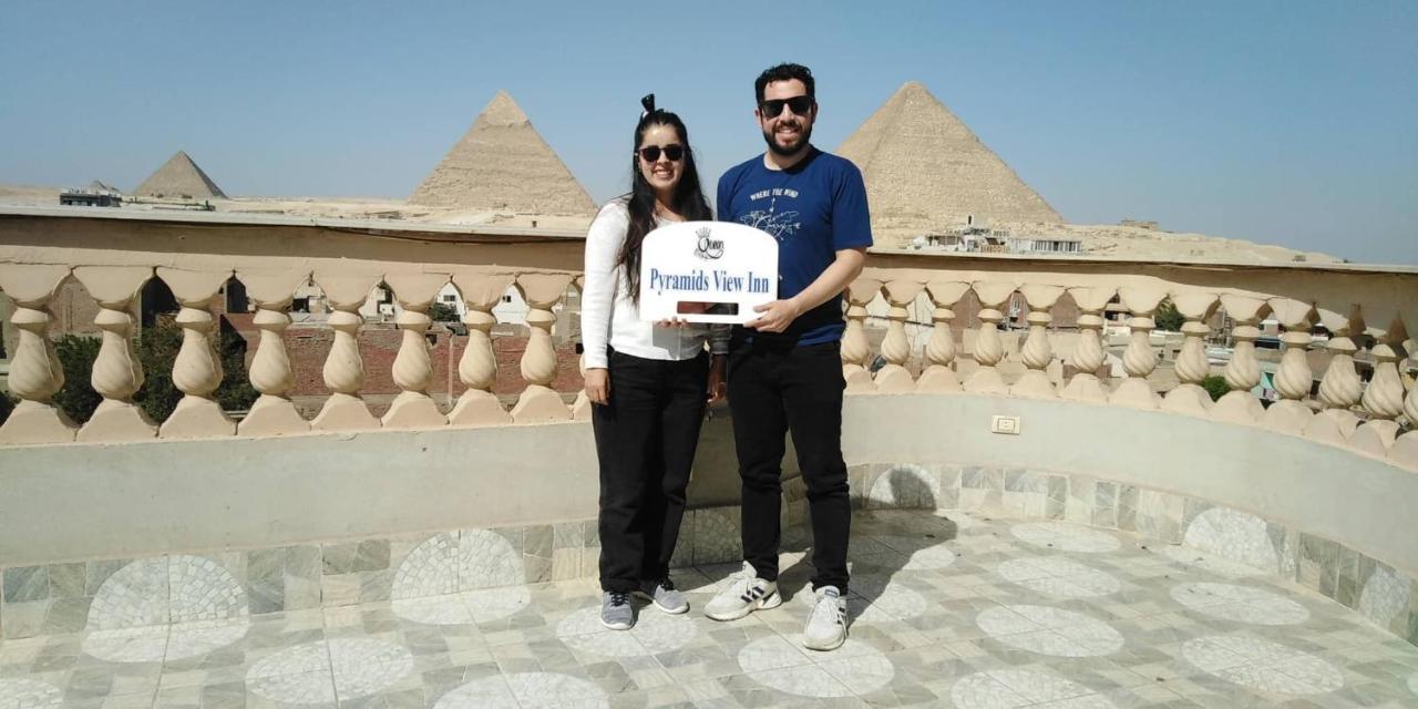 Queen Pyramids View Inn Kafrat al Jabal ภายนอก รูปภาพ