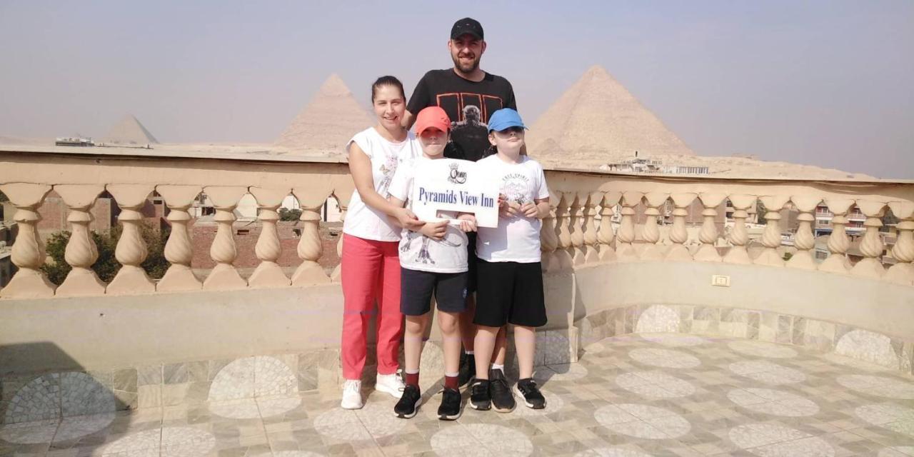 Queen Pyramids View Inn Kafrat al Jabal ภายนอก รูปภาพ