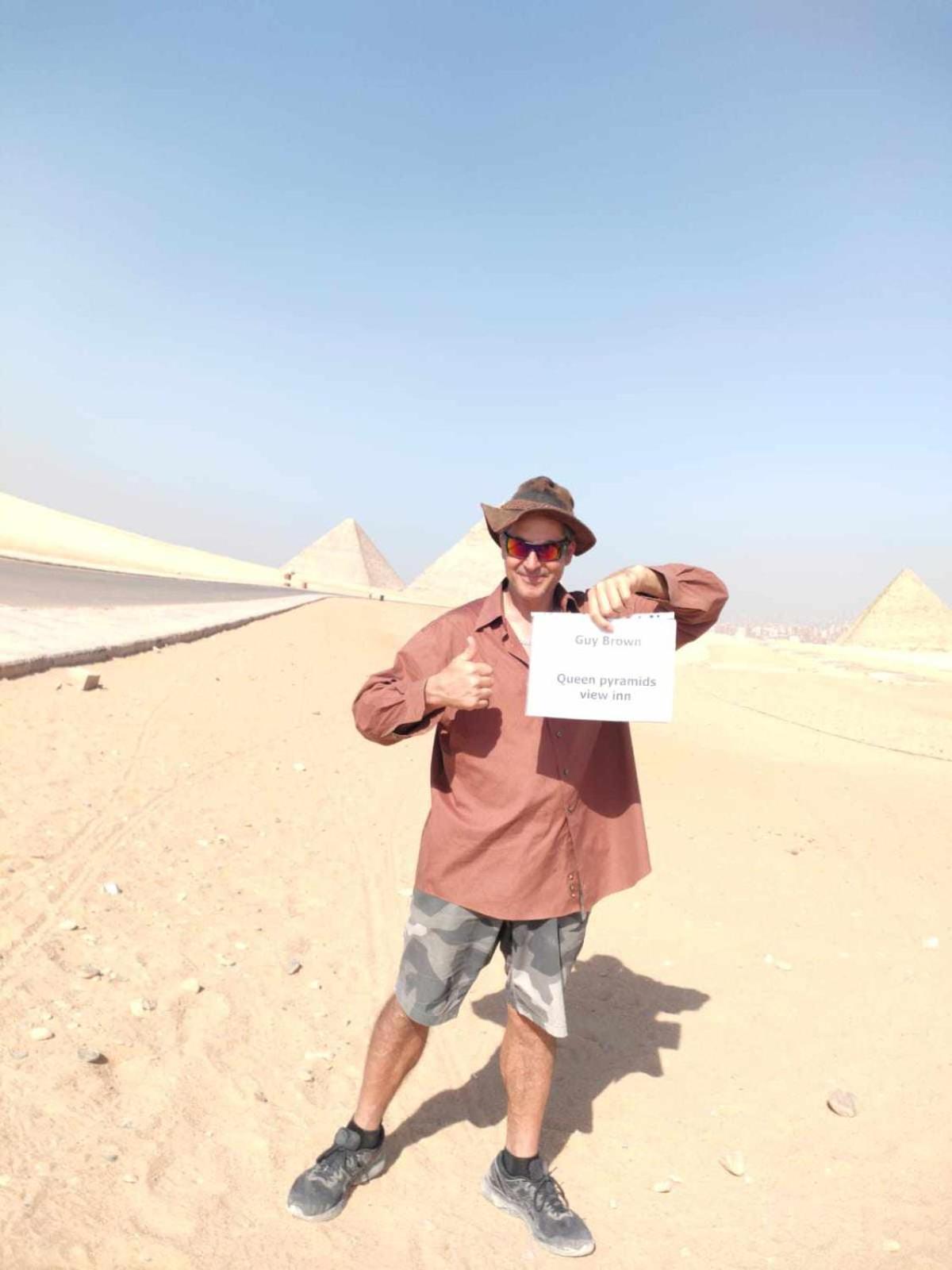 Queen Pyramids View Inn Kafrat al Jabal ภายนอก รูปภาพ